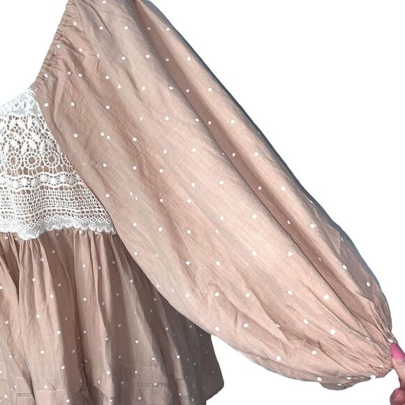 Davi & Dani Happily Ever After Polka Dot Tunic Top Size 1X - Picture 4 of 7